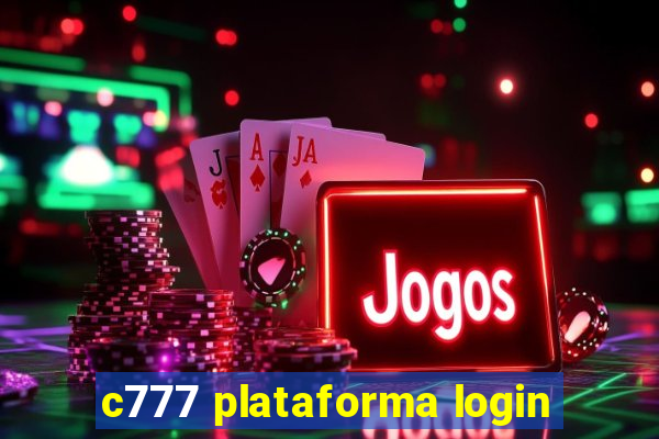 c777 plataforma login